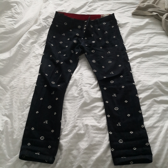 Authentic RARE Evisu custom made embroidered jeans - Picture 1 of 14